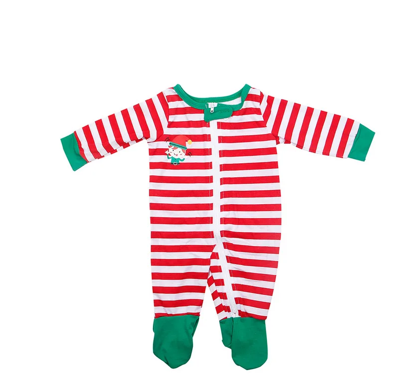 Семейные рождественские пижамы; полосатые штаны; одинаковые пижамы; одежда для сна для мамы, дочки, папы и сына; семейный пижамный комплект