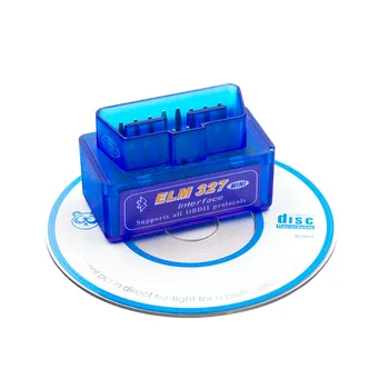 

2019 Hot Mini ELM327 Bluetooth V2.1 / V1.5 OBD2 Mini Elm 327 Car Diagnostic Scanner Tool For ODB2 OBDII Protocols Free Shipping