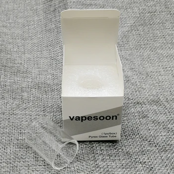 

vapesoon Replacement Pyrex Glass Tube for EHPRO THE MORPH TANK 23MM Atomizer