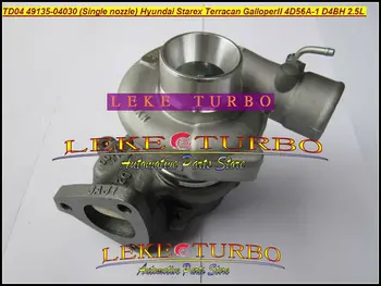 

Free Ship TD04 49135-04030 28200-4A210 Single nozzle 49135 04030 Turbo For Hyundai Starex Libero Galloper 4D56A-1 D4BH 4D56A 2.5