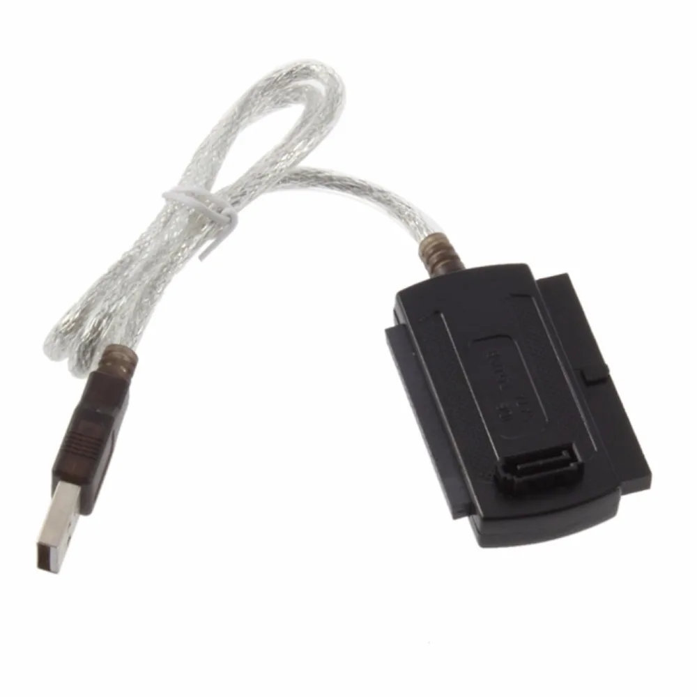 

New USB 2.0 to IDE SATA 5.25 S-ATA/2.5/3.5 Adapter Cable 100% Brand New Dropshipping