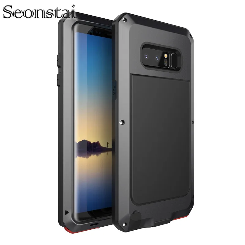

Luxury Doom Armor Metal Heavy Duty Protection Case for Samsung Galaxy S5 S6 S7 Edge Note 8 5 S8 S9 Plus Shockproof Sports Cover