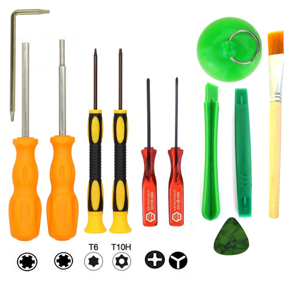 12 in 1 3.8 4.5mm T8 T10H Screwdriver Bit Screw Driver GameBit for