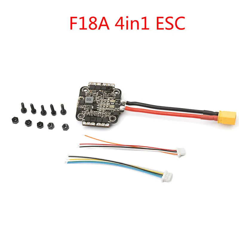 DYS F18A F30A F20A 4в1 ESC BLHeli_S прошивка 18A 20A 30A 4 в 1 BEC 5 3A/5 В 2A для RC Multirotor Racing Drone|Детали и