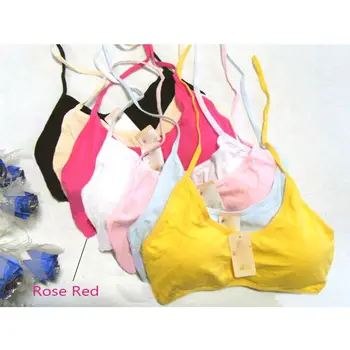 

9 colors New Multi-color Comfortable Cotton Fabric Bra Straps Vest Tank Top Cloth ACCESSORIES HOT-SELLING