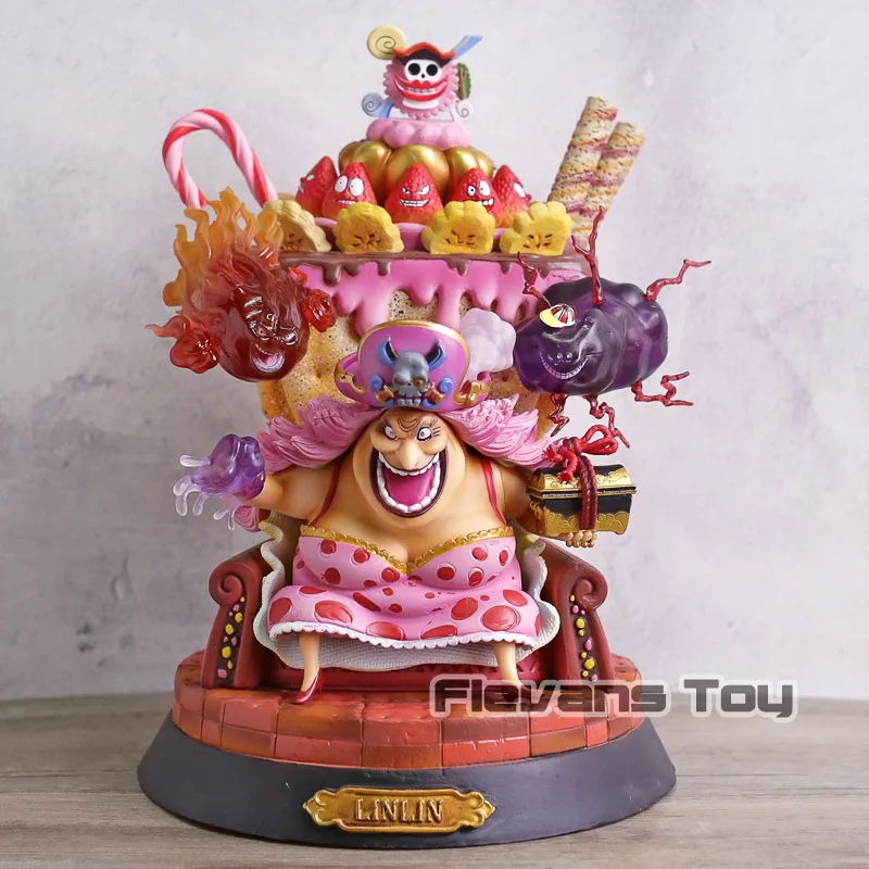 

One Piece Yonko Charlotte Linlin BIG MOM PVC Figure Statue Collection Model Toy Birthday Gift