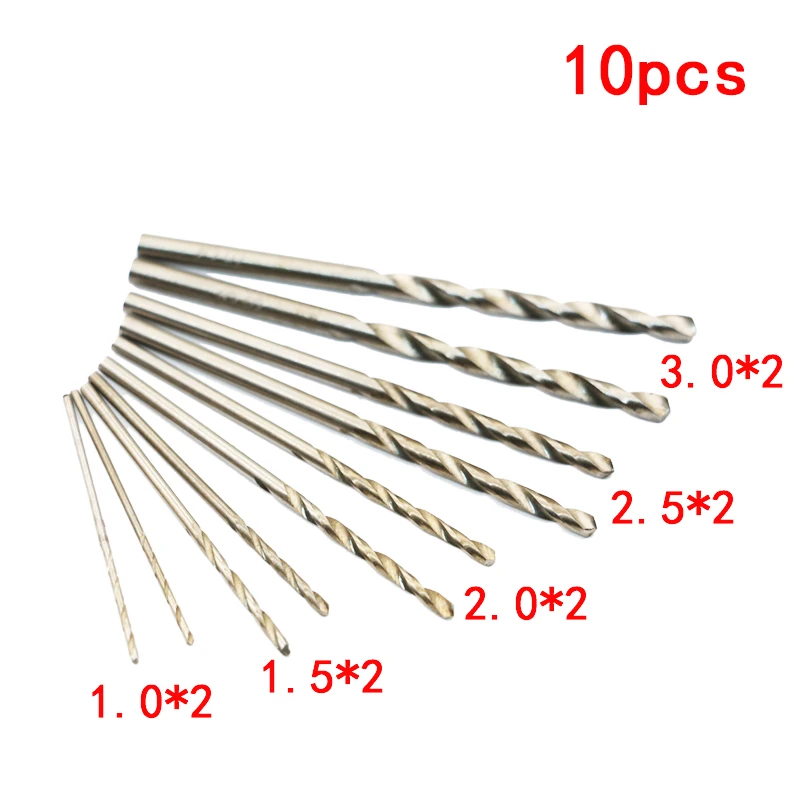 10PCS HSS straight shank twist drill walnut vajra bodhi Pearl beads