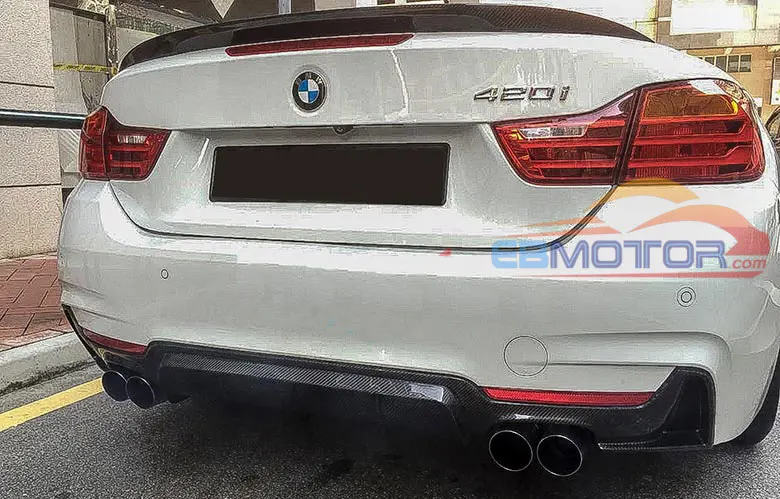 Rear Diffuser For BMW F32 F33 F36 420i 428i For Use With 4-Tip Exhausts  B167F