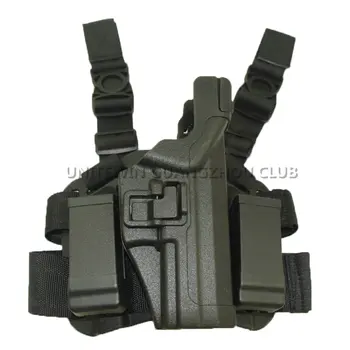 

Tactical Right Handed Thigh Leg Level 3 Lock Duty Pistol Gun Holster Fits H&K USP