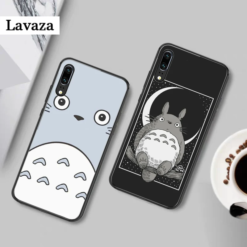 Матовый и Тоторо силиконовый чехол для Huawei P8 Lite 2015 2017 P9 2016 Mimi P10 P20 Pro P Smart Z 2019