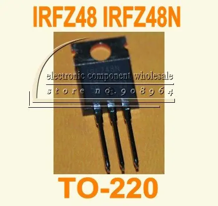 IRFZ48N IRFZ48 TO-220 IRFZ48 FZ48N мощность MOSFET полевой транзистор