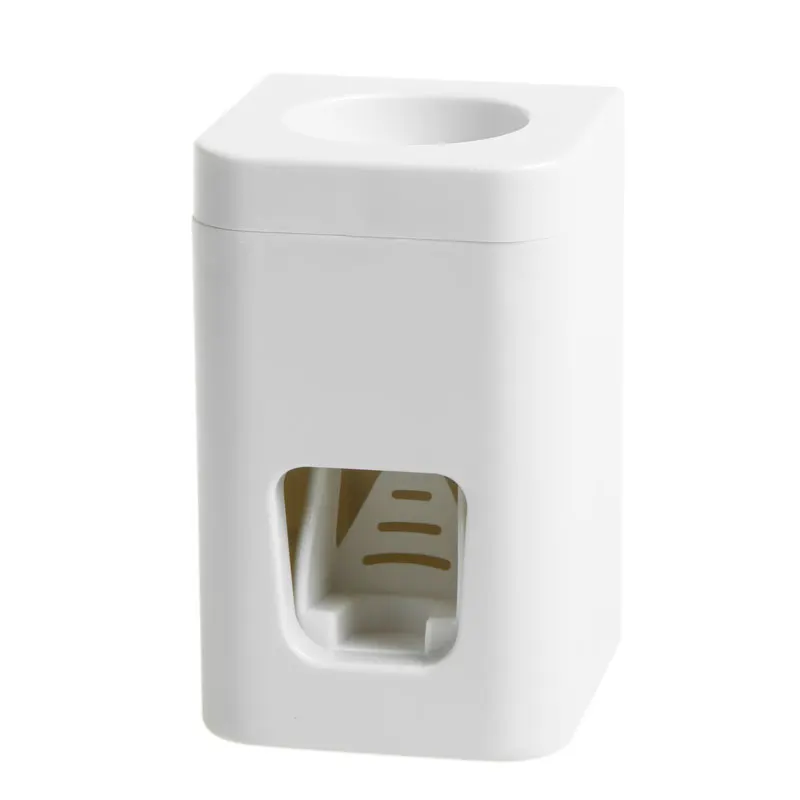 Автоматический креативный Простой настенный держатель для зубных щеток прочная настенная присоска стойка зубная паста для ленивых соковыжималок органайзер для ванной комнаты