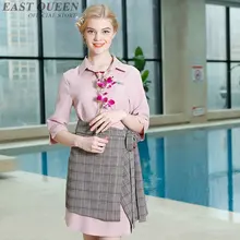 Массаж униформа для сотрудниц спа-салонов косметичка Массажная Форма одежда салон красоты скрабы медицинская униформа для женщин Одежда для медсестер платья DD1392