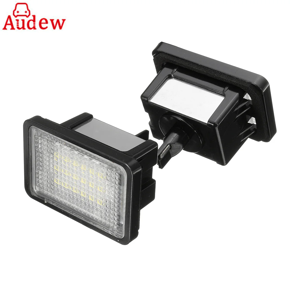 Buy 2Pcs 18LED Car License Plate Light LED Number