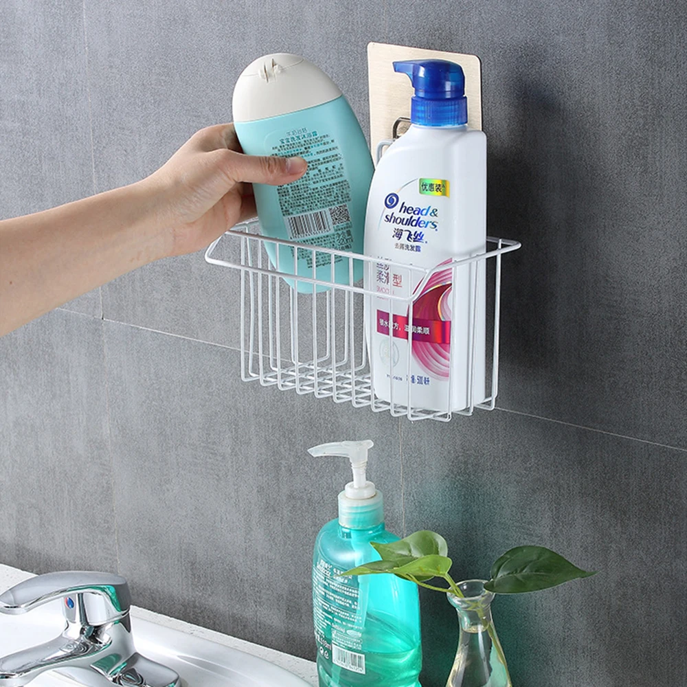 

Sink Iron Multi Function Wall-Mounted Hanging Rack Magazine Newspaper Storage Shelf Organizer Kitchen Storage Rack Organizer