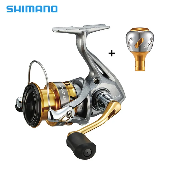 Cheap Shimano SEDONA FI Spinning Reel with Extra Power Handle Knob AR-C Spool 3+1BB Hagane Gear G Free Body Saltwater Fishing Reel Cheap Shimano SEDONA FI Spinning Reel with Extra Power Handle Knob AR-C Spool 3+1BB Hagane Gear G Free Body Saltwater Fishing Reel
