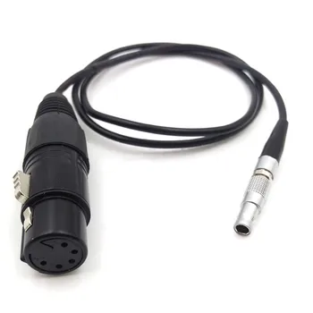 

ARRI mini record transfer to connction, ARRI MINI Two-channel audio cable, LEMO 5 pin plug to XLR plug 5 pin(female)length 1M