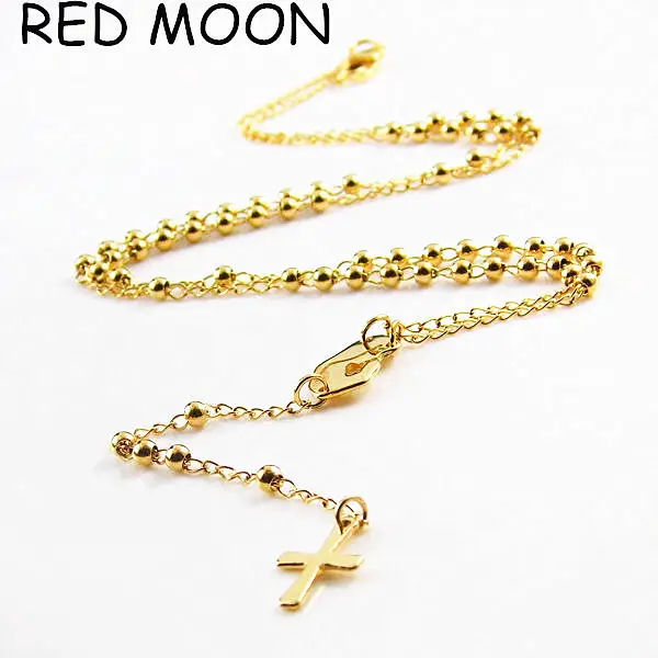 Kalung Katolik Rosario Women Jewelry Necklaces Pendants Titanium