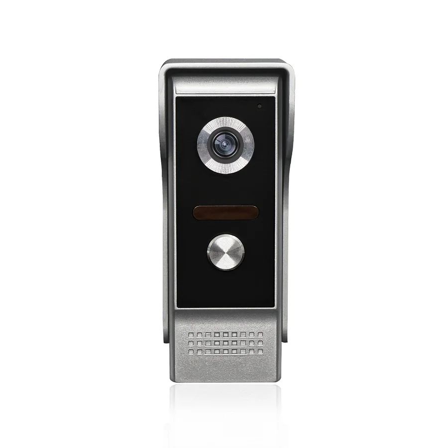 SmartYIBA проводной 7 дюймов TFT ЖК-экран видео домофон дверной звонок дом ворота система безопасности комплект 1000TVL камера - Цвет: V70FM4