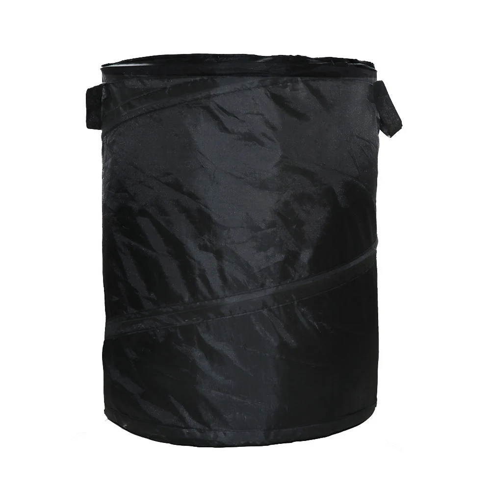

Basket Storage Bucket Camping Outdoor Garbage Bag Home Recycling Multifunction Foldable Organizer Leaves Oxford Cloth Garden