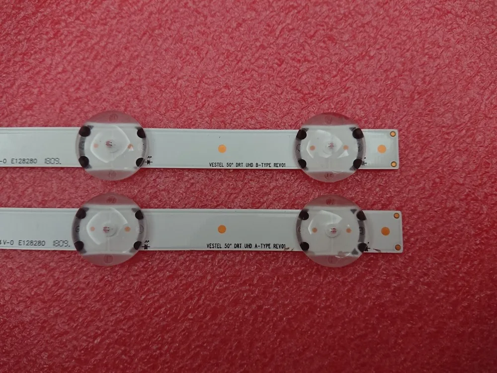 7LED 453 мм Светодиодная подсветка для HITACHI 50HK15T74U 50HB6T72U VESTEL 50 DRT UHD A B Тип VES500QNDC 2D