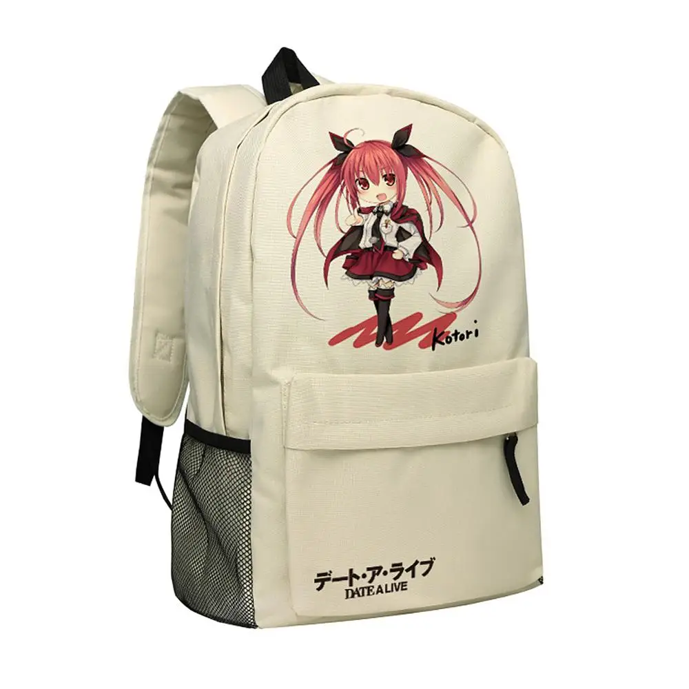 

Date A Live Collection Backpack for Girls Schoolbag Children Gifts Itsuka Kotori