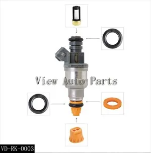 10 компл. Топливный инжектор Ремонтный комплект уплотнения для BMW E30 E36 E34#0280150715 VD-RK-0114