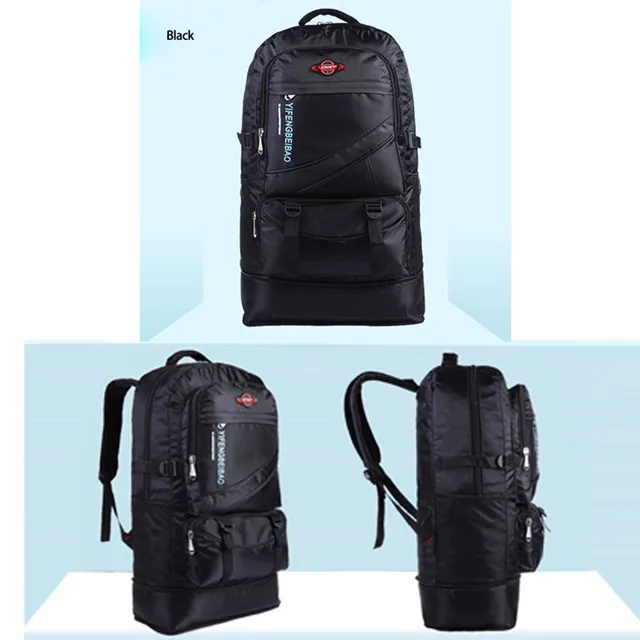 60L Waterproof Nylon Backpack  2