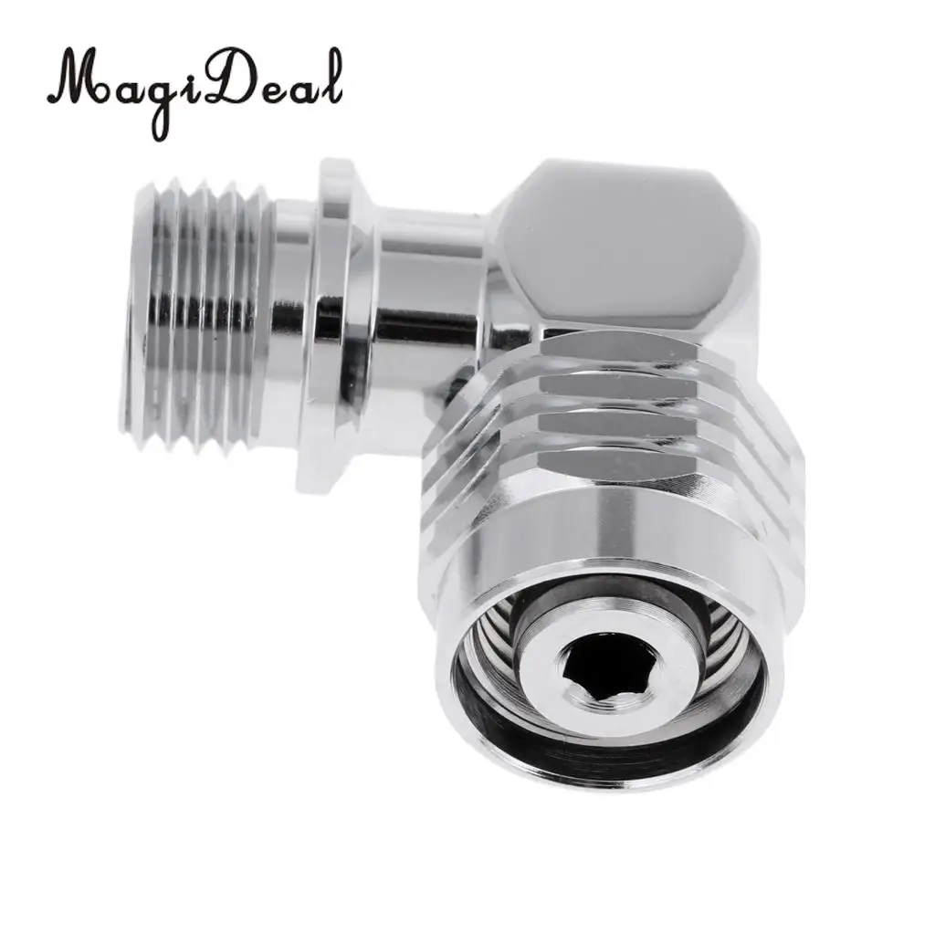90 Degree Swivel Hose Adapter for 2nd Stage Scuba Diving Regulator Adapter