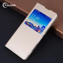 Filp Кожаный чехол для телефона sony Xperia X Performance XZ Premium XA XA1 Ultra L1 E5 XZ1 Z5 Compact Mini с прозрачным окошком