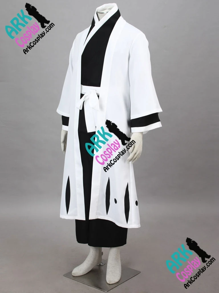 Черное кимоно для косплея Bleach Aizen Sousuke мужской костюм по Вселенной Блич|bleach cosplay