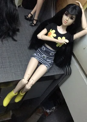 Хорошее качество 22 подвижных суставов китайская Кукла Новая мода Лучшие подарки для девочек Красивая кукла BBIA41