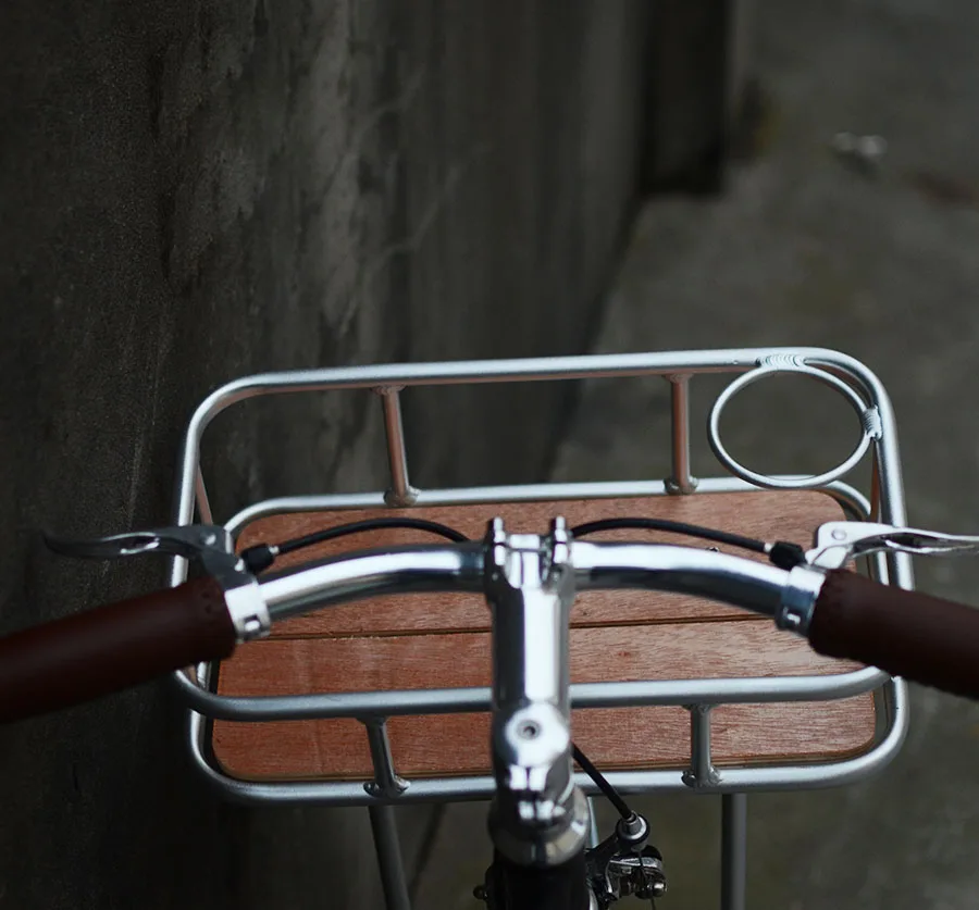 Retro road bike 700C fixed gear bike Track single speed Bike frame bicicleta 48cm 52cm fixie bike vintage with basket