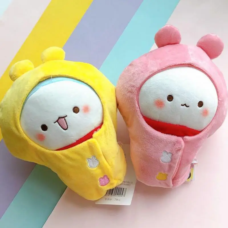 1 Pc new exquisite Cartoon Animal Loose coat Rabbit Stuffed Plush doll toys for kids cute gift