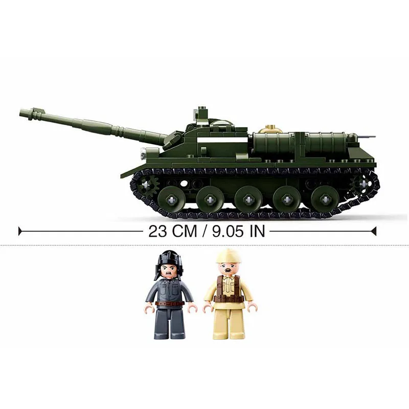 338pcs-Military-series-WW2-Russian-SU-85-tank-SWAT-Police-Team-Building-Blocks-army-soldier-Figures (1)