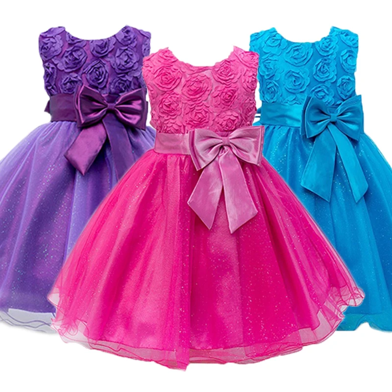

Elegant Toddler Girl Princess Dress Wedding Flower Girls Dress Kids Party Dress For Girls Costume Children Clothes 7 8 9 10 Year