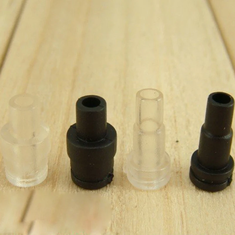 

10 pcs 6.8mm OD 4mm diameter soft 8-wire 12-wire 3.5mm headphone plug tail tail protective sleeve(not contain plug)