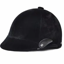 Профессиональный шлем для верховой езды для взрослых, черный получехол, защитная крышка для верховой езды, оборудование для гонок 54-60 см