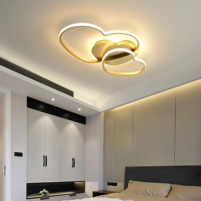 Hanging Girls Room Pink Heart Ceiling Light Oneclicklights