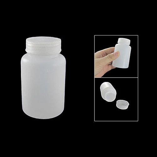 

SOSW-Laboratory Chemical Storage Case White Plastic Widemouth Bottle 100mL