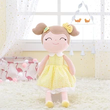 Плюшевые куклы Gloveleya, Весенняя желтая кукла для девочки, подарки, тканевые куклы, детская тряпичная кукла, плюшевые игрушки Kawaii