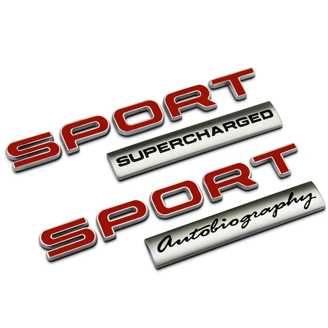 1PCS 3D metal Sport Supercharged emblem Creation Edition badge SPORT