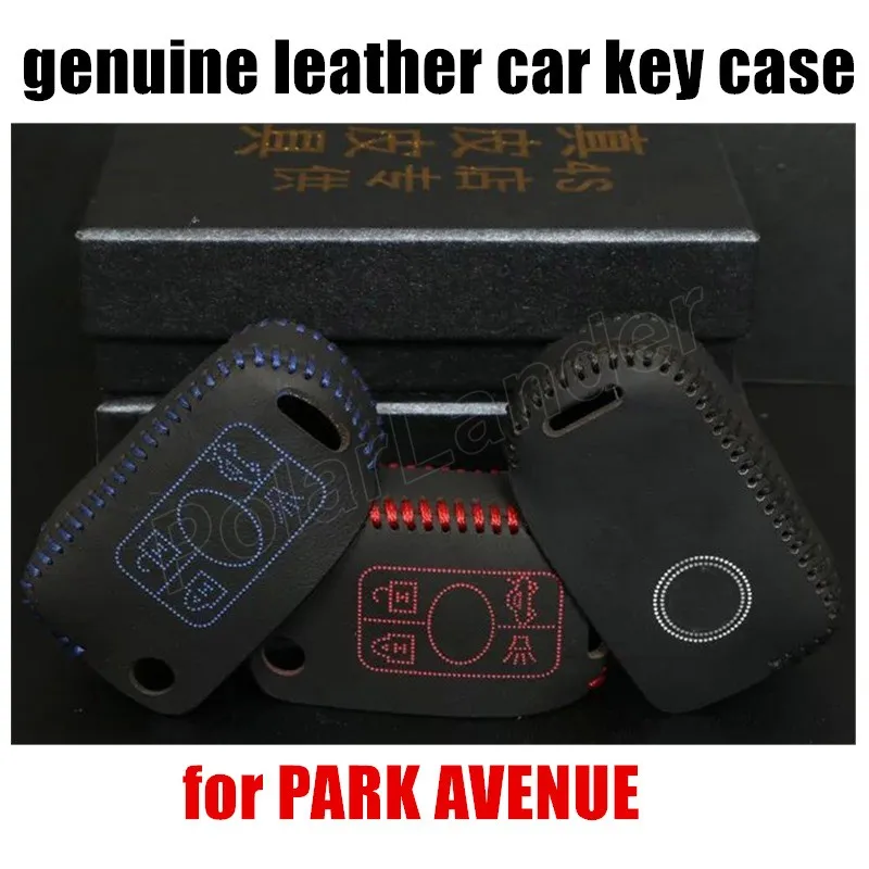 Only Red Top Quality Car Key Case Fit For Buick Park Avenue Leather