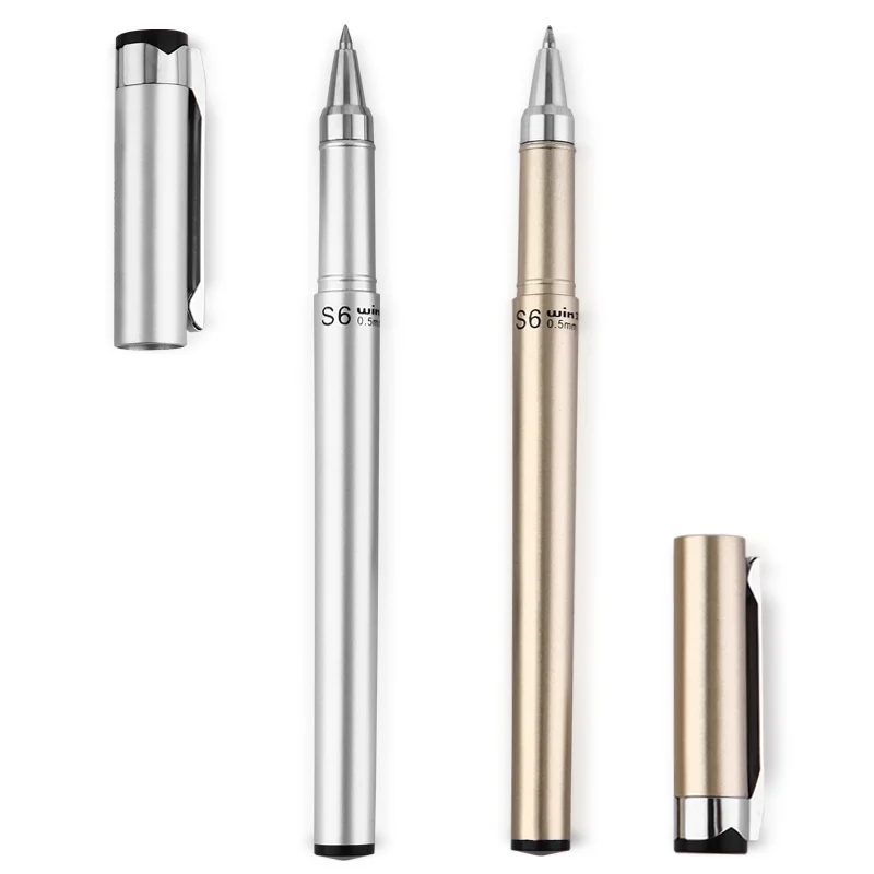 

3PCS/LOT WZ583 Metal gel pen 0.5mm business office school pen