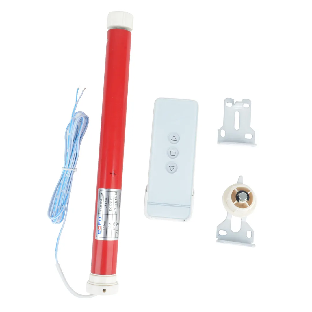 1set Motor Tubular 12V Electric Curtains Roller DIY Electric Roller