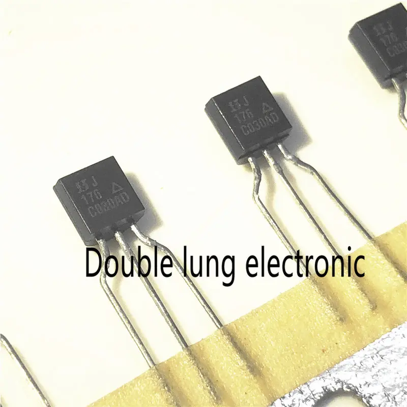 

20PCS/LOT 2SJ176 J176 TO92 30V 0.35W P-channel silicon field-effect transistors