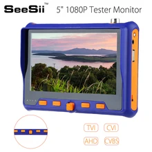 4в1 " тест er монитор 2МП cctv камера ptz тест TVI CVI AHD VGA CVBS видео кабель тест ing HD 1080P камера тест er