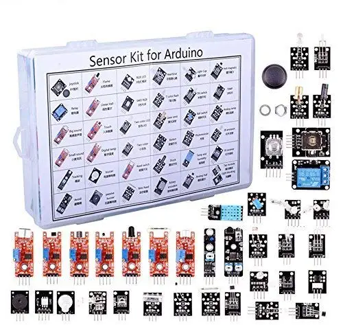 37 в 1 модуль датчика Комплект для Arduino и MCU обучающий пользователь для Arduino стартеры DIY Raspberry Pi Mega2560 для UNO R3