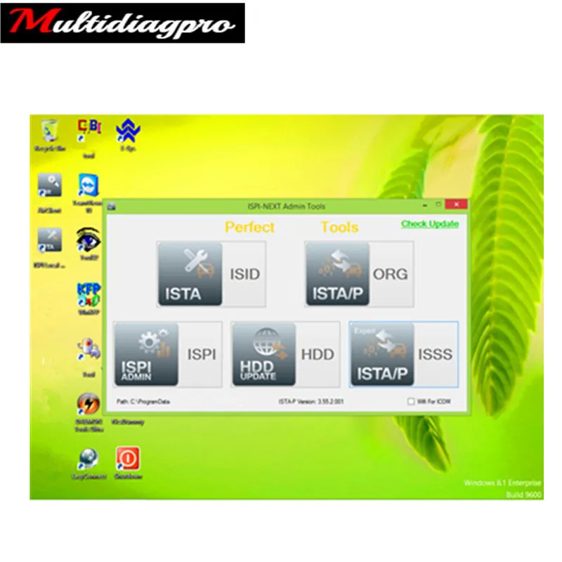 

V2015.4 Rheingold ISTA-D 3.48.30 ISTA-P 3.55.2.001 for BMW ICOM Win8 System 500GB New HDD without USB Dongle