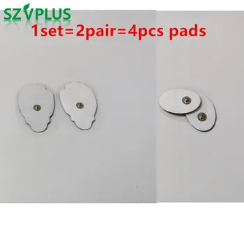 

20pcs/lot 5set Electrode Pads Reusable SelfAdhesive Gel Tens Physiotherapy EMS Nerve Muscle Stimulator Body Massager 3.5mm Plug